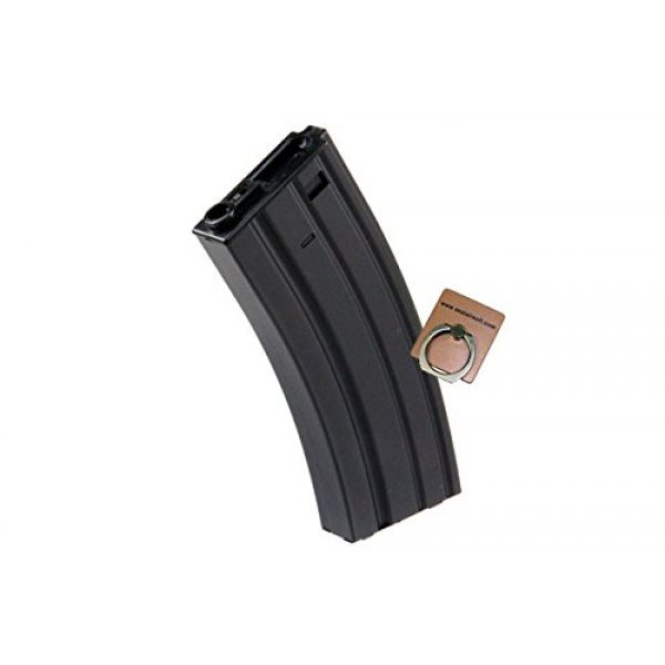 CYMA Airsoft Gun Magazine 1 CYMA Metal Hi-Cap 450rds AEG Magazine for Airsoft M4 TAVOR TAR21 T21 ARES/S&T/Cybergun -Mobile Ring Included