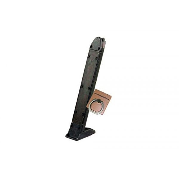 CYMA Airsoft Gun Magazine 2 CYMA 32rd Airsoft Magazine For CM121 Desert Eagle Black AEP X 3PCS -Mobile Ring Included