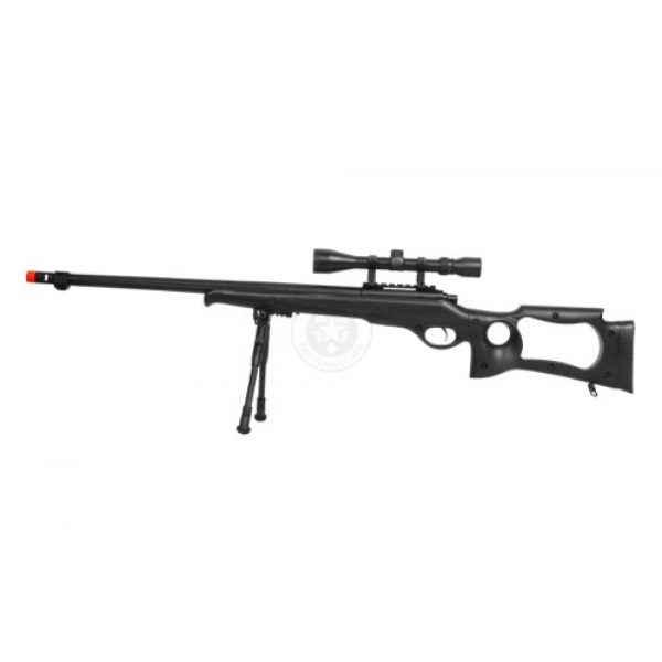 Well Airsoft Rifle 3 wellfire mb10d bolt action sniper rifle w/ 3-9x40 scope and bipod(Airsoft Gun)