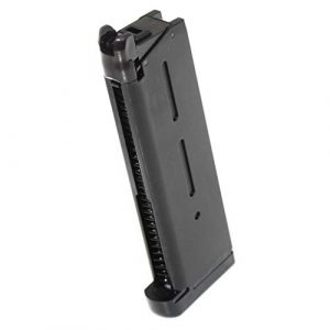 Airsoft Gang Airsoft Gun Magazine 1 Airsoft Parts Army 27rd Mag Magazine for R26 1911 GBB Pistol Black