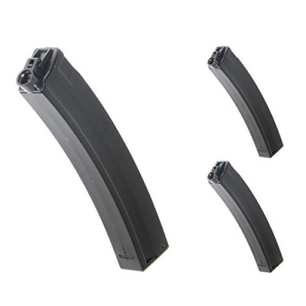 Airsoft Shopping Mall Airsoft Gun Magazine 1 Airsoft Shooting Gear 3pcs 200rd Hi-Cap Magazine for JG Golden Eagle MP5 Series AEG