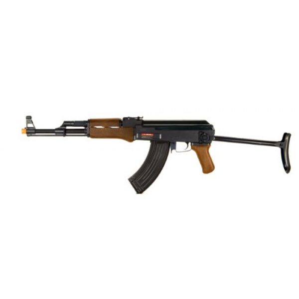 Double Eagle Airsoft Rifle 1 Double Eagle AK-47 CQB AEG Semi/Full Auto Electric Airsoft Rifle Gun High Capacity Magazine FPS 300