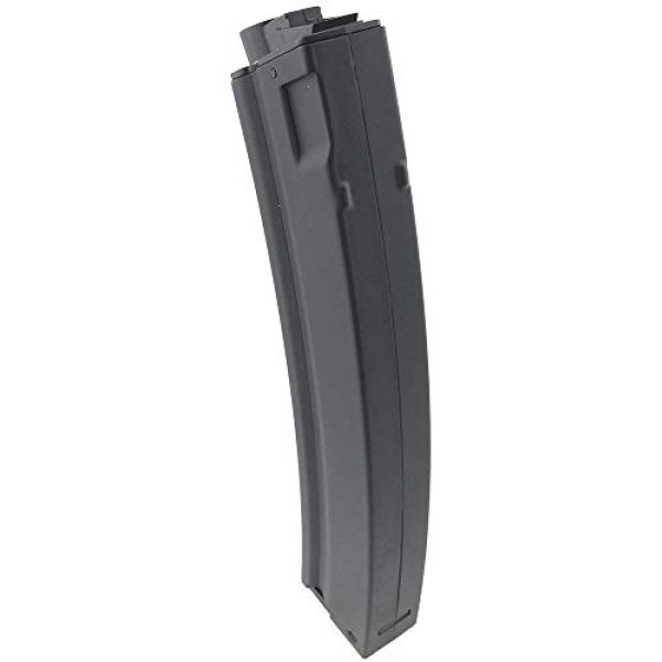 SportPro Airsoft Gun Magazine 4 SprotPro Army Force 220 Round Metal High Capacity Magazine for AEG MP5 Airsoft - Black