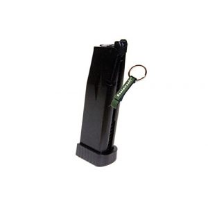 KJW Airsoft Gun Magazine 1 KJ Works 31rds Airsoft Metal 6mm CO2 Magazine For KP06 Hi-Capa GBB -Mobile Ring Included