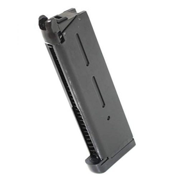Generica Airsoft Gun Magazine 1 Generica Airsoft Spare Parts Army 27rd Mag Magazine for R26 1911 GBB Pistol Black
