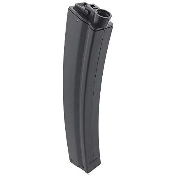 SportPro Airsoft Gun Magazine 2 SprotPro Army Force 220 Round Metal High Capacity Magazine for AEG MP5 Airsoft - Black
