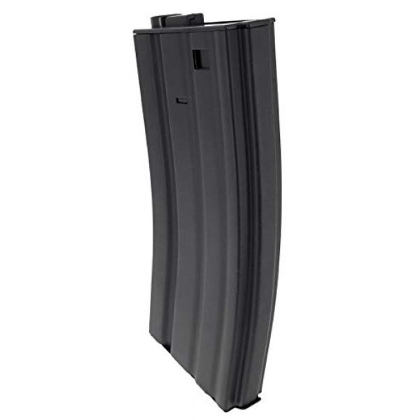 SportPro Airsoft Gun Magazine 4 SportPro Jing Gong 300 Round Metal High Capacity Magazine for AEG M4 M16 3 Pack Airsoft - Black