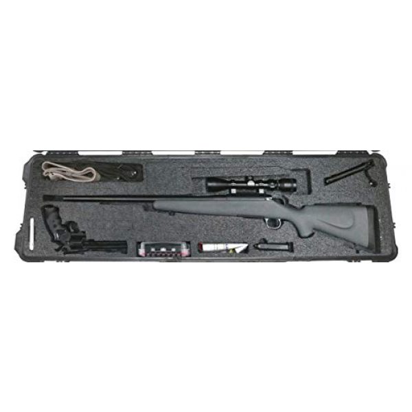 Case Club Rifle Case 2 Case Club Hunting Rifle Pre-Cut Waterproof Case with Accessory Box and Silica Gel to Help Prevent Gun Rust (Gen 2)