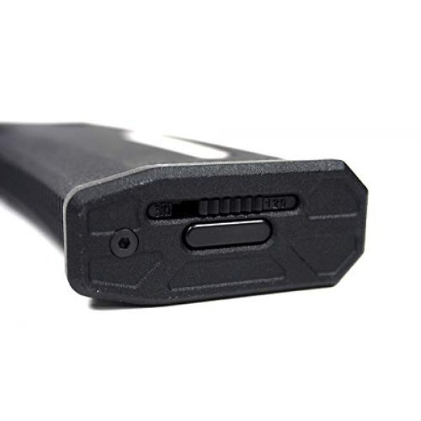 KWA Airsoft Gun Magazine 4 KWA MS120C - Adjustable ERG/AEG2.5/AEG3 Mid-Cap Magazines- 3 Pack
