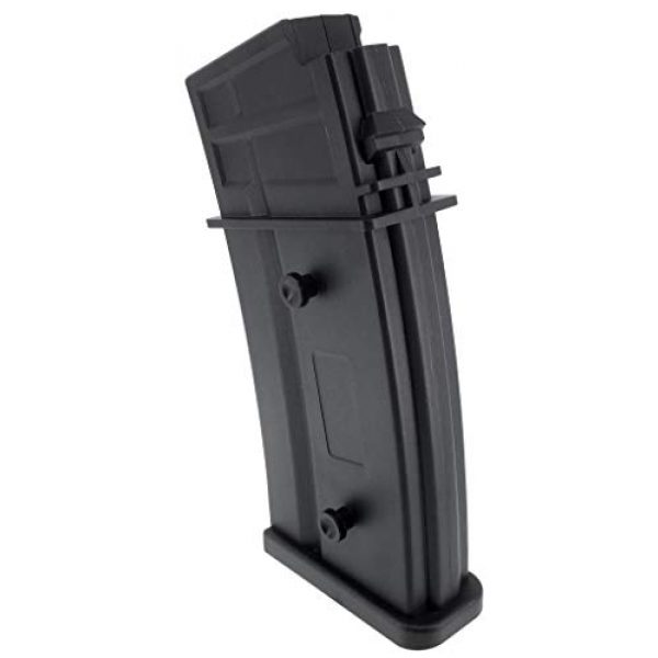 SportPro Airsoft Gun Magazine 4 SportPro Army Force 150 Round Polymer Medium Capacity Magazine for AEG G36 Airsoft - Black