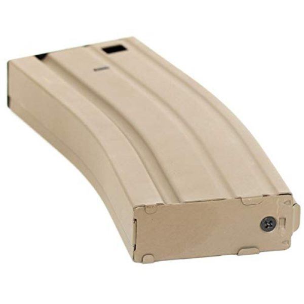 Generica Airsoft Gun Magazine 2 Airsoft Spare Parts CYMA 3pcs 140rd Mid-Cap Mag Magazine for D-Boys Classic Army WE SRC JG E&C CYMA Tokyo Marui M4 M16 Series AEG Dark Earth Tan