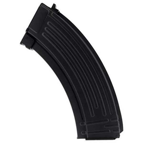 SportPro Airsoft Gun Magazine 1 SportPro Jing Gong 520 Round Flash Metal High Capacity Flash Magazine for AEG AK47 AK74 Airsoft - Black