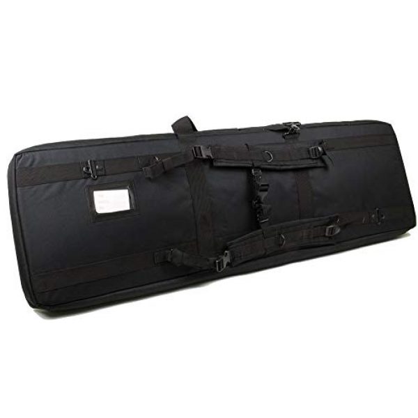 Explorer Cases Rifle Case 5 Explorer 36" 42" 46" 52" 3 Rifle Tactical Weapon Case Long Shotgun Hunting Bag Pro with YKK Zipper PAT3 Carrying Case Gun Bag Military Backpack Strapsinch