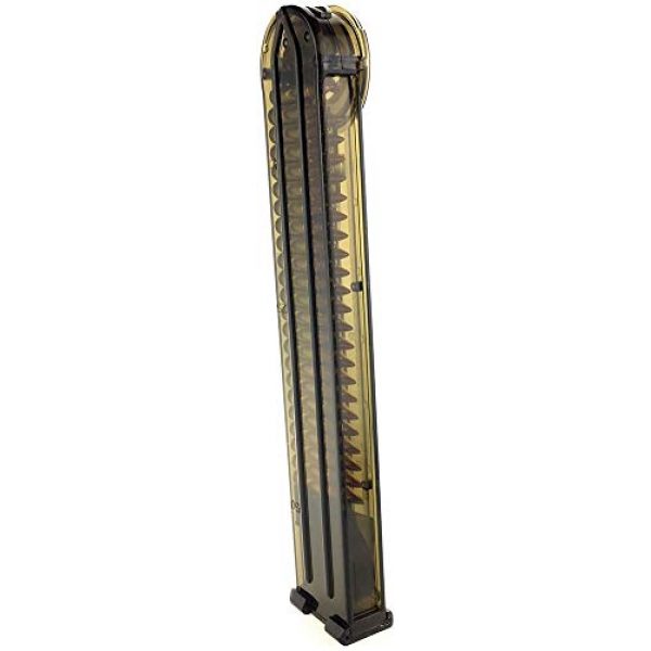 SportPro Airsoft Gun Magazine 4 SportPro Army Force 68 Round Polymer Low Capacity Magazine for AEG P90 3 Pack Airsoft - Transparent
