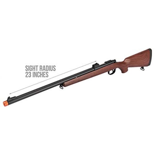Double Bell Airsoft Rifle 4 Double Bell VSR-10 Spring Bolt Action Airsoft Rifle Faux Wood