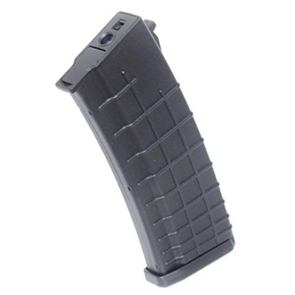 Airsoft Gang Airsoft Gun Magazine 1 Airsoft Parts CYMA 450rd Hi-Cap Waffle Magazine for AK-Series AEG Black