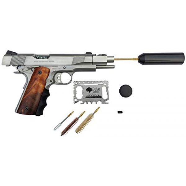 Cedar Mill Fine Firearms Pistol Case 6 Cedar Mill Fine Firearms -Worlds Smallest Micro Pistol Cleaning Kit for Handguns | Free Super-X Tool Bundle with Hard Gun Case Pistol Case |TSA Approved with Pick and Pluck Foam (2 Items)