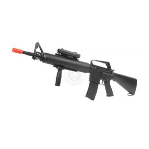 Well Airsoft Rifle 1 wellfire m16a3 Spring Airsoft Rifle - w/Vertical Grip & Flashlight Unit m16(Airsoft Gun)