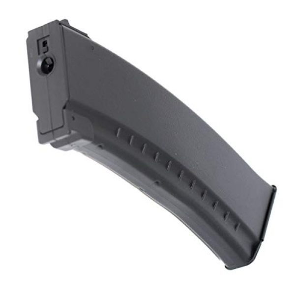 Generica Airsoft Gun Magazine 1 Airsoft Spare Parts CYMA ABS 150rd Mid-Cap Magazine for AK-Series AEG Black