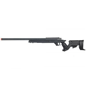Well Airsoft Rifle 1 Well Full Metal MBG22 Gas Sniper Rifle Airsoft Gun (Black)
