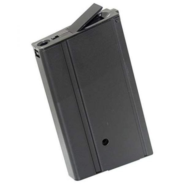 Airsoft Gang Airsoft Gun Magazine 1 Airsoft Parts CYMA 400rd Hi-Cap Mag Magazine for CYMA Tokyo Marui M14 Series AEG Black