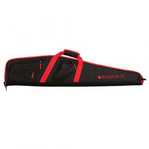 Allen Company Rifle Case 5 Allen Company 375-40 Ruger Flagstaff 10/22 Scoped Soft Carrying Gun Case, 40 inches, Black/Red