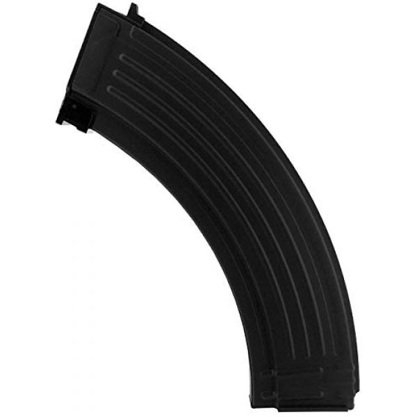 SportPro Airsoft Gun Magazine 1 SportPro 200 Round Metal RPK Medium Capacity Magazine for AEG AK47 AK74 Airsoft - Black