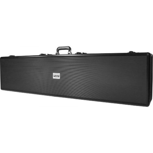 BARSKA Rifle Case 3 Barska BH11982 Loaded Gear AX-400 50" Double-Sided Hard Rifle Case with Foam,Black