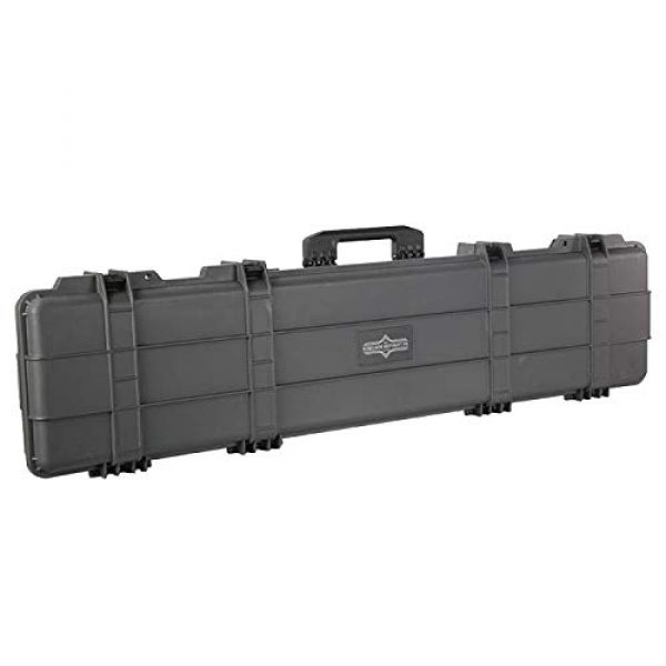 SURE LOCK Rifle Case 1 SureLock Security Renegade Wheeled Gun Case Single 53 in. Waterproof