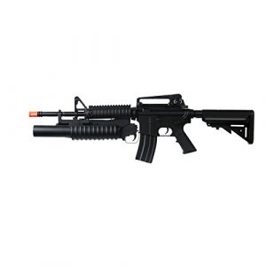 Double Eagle Airsoft Rifle 1 M4 M16 Grenade Electric Airsoft Rifle LPEG AEG