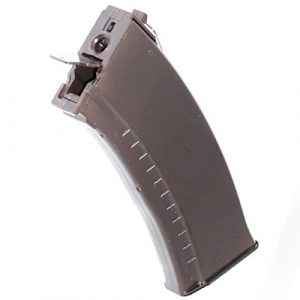 Airsoft Shopping Mall Airsoft Gun Magazine 1 Airsoft Shooting Gear CYMA 500rd Map Hi-Cap Magazine for APS Tokyo Marui ICS AK Series AEG Dark Brown
