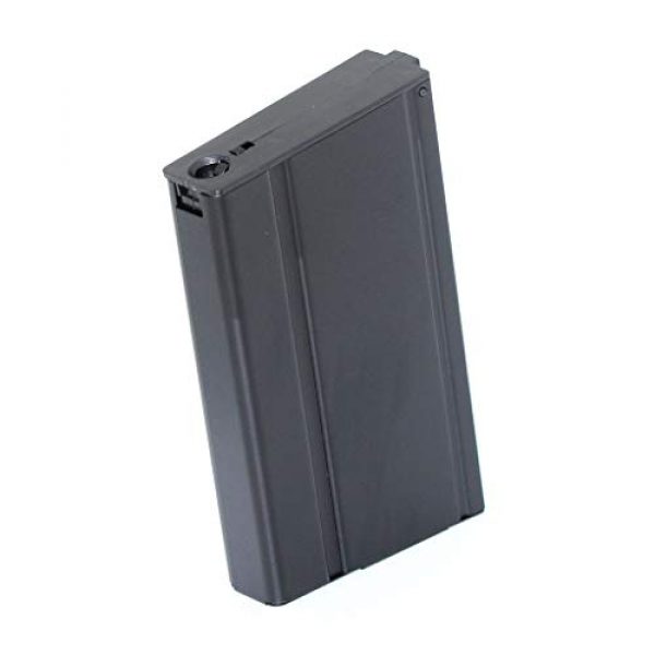 Airsoft Gang Airsoft Gun Magazine 1 Airsoft Parts CYMA 180rd Mid-Cap Mag Magazine for CYMA Tokyo Marui M14 Series AEG Black