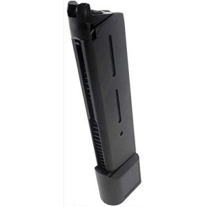 SportPro Airsoft Gun Magazine 1 SportPro Army 40 Round Metal Gas Magazine for GBB MEU 1911 Airsoft - Black