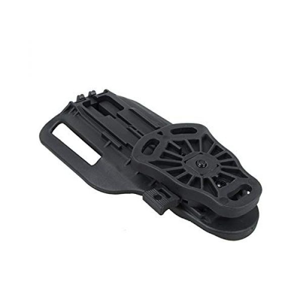 TMC Airsoft Gun Holster 4 TMC Adjustable Belt Holster Drop Adapter (BK) Paintball Airsoft