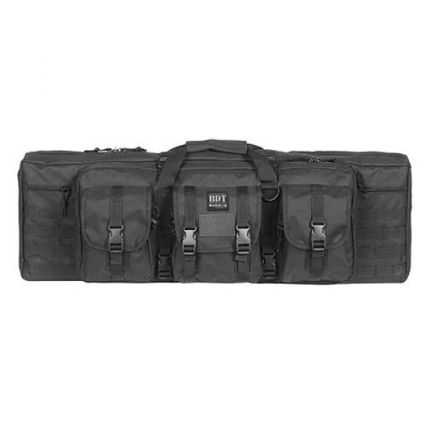 Bulldog Cases Rifle Case 1 Bulldog BDT35-36B Deluxe Single Tactical Rifle Black