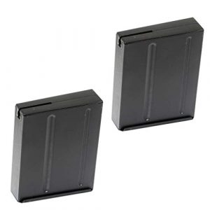 Airsoft Gang Airsoft Gun Magazine 1 Airsoft Parts 2pcs 36rd Mag Magazine for Well L96 MB4401 4402 4403 4404 4406 4407 4409 Series Spring Sniper Rifle
