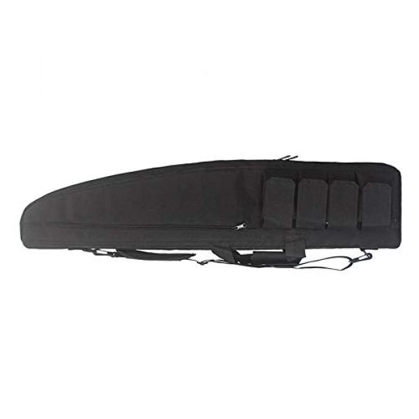 Sunny Rifle Case 1 Outdoor Sports Gear Tactical Assault Combat Camouflage Rifle Gun Case Cover Shooting Hunting Fishing Pack Tactical Airsoft Gun Long Bag - Black - 120cm