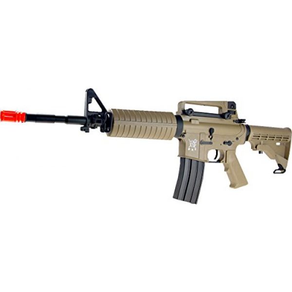 SRC Airsoft Rifle 2 src aeg-m4a1 semi/full auto nimah/charger included-metal gb/tan(Airsoft Gun)