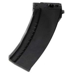 Generic Airsoft Gun Magazine 1 Airsoft Spare Parts Battleaxe 500rd Flash Mag Hi-Cap Magazine for JG(Jing Gong), Classic Army, ICS, APS, D-Boys, CYMA, Tokyo Marui AK AEG Black