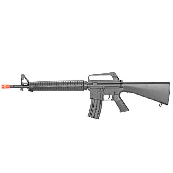 BBTac Airsoft Rifle 7 BBTac M16-A1 Vietnam Model Spring Action Assault Rifle, Black (BT-M16A1_(a))