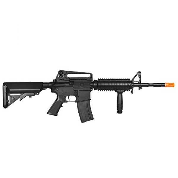 Lancer Tactical Airsoft Rifle 4 Lancer Tactical LT-04B SOPMOD M4 AEG Metal Gear (Black LT-04B)