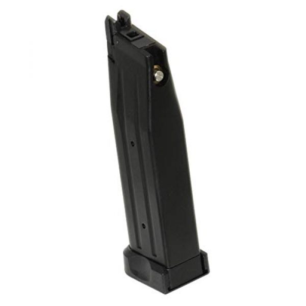 Airsoft Gang Airsoft Gun Magazine 2 Airsoft Parts 3pcs 30rd Gas Mag Magazine for Army R501 KJ KP-05 Zeon WE Armorer Works Tokyo Marui Hi-Capa 5.1 GBB Pistol