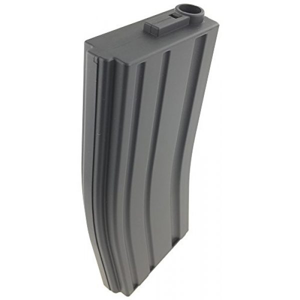 SportPro Airsoft Gun Magazine 5 SportPro 140 Round Metal Medium Capacity Magazine for AEG M4 M16 Airsoft - Gray