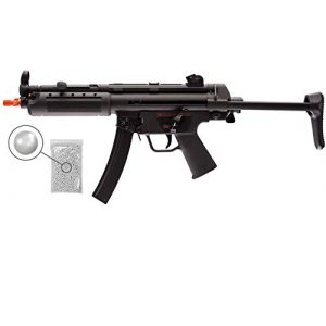 Wearable4U Airsoft Rifle 1 Umarex HK Heckler&Koch MP5 A5 Elite Series AEG Electric Automatic 6mm BB Rifle Airsoft Gun with Wearable4U Bundle