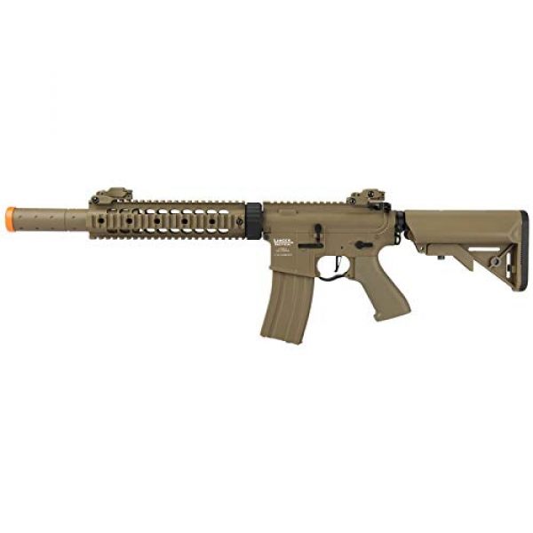 Lancer Tactical Airsoft Rifle 1 Lancer Tactical M4 SD Proline Series 9" Rail Airsoft AEG [Low FPS] - TAN