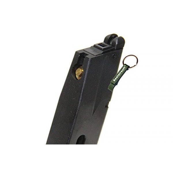 KJW Airsoft Gun Magazine 3 KJ Works 26rds Airsoft Metal 6mm CO2 Magazine For CZ75 SP01 Shadow GBB Black -Mobile Ring Included