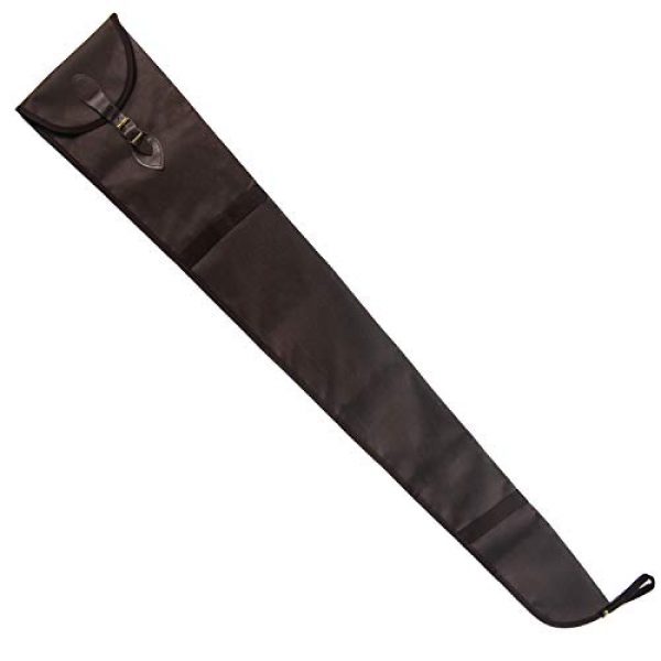 GUGULUZA Rifle Case 1 GUGULUZA Rifle Sleeve Durable Shotgun Sock Lightweight Lined Gun Cases Cover Brown Storage Bag