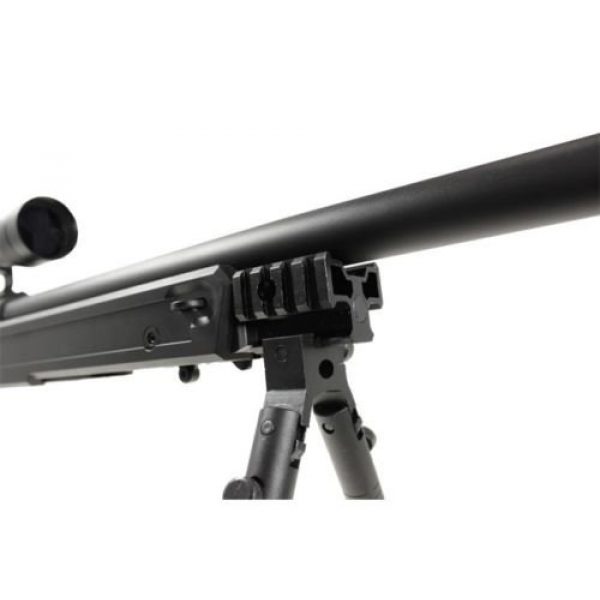 Well Airsoft Rifle 4 Well awn aps2 airsoft sniper rifle bi-pod scope 3,300 .30g bb's extra magazine(Airsoft Gun)