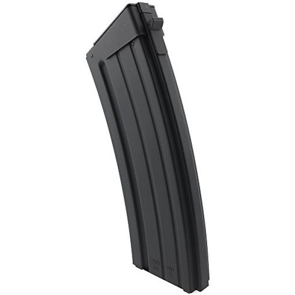 SportPro Airsoft Gun Magazine 4 SportPro 110 Round Metal Medium Capacity Magazine for AEG Galil SAR Airsoft - Black