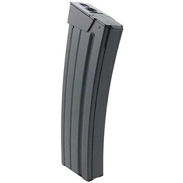 SportPro Airsoft Gun Magazine 2 SportPro 500 Round Metal High Capacity Magazine for AEG Galil SAR Airsoft - Black